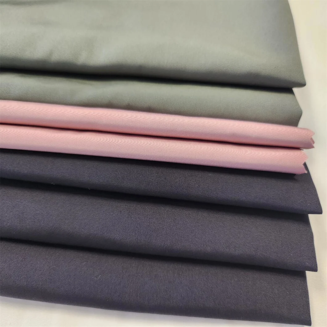 100% Polyester 350t Pongee Fabric for Jacket Sportswear Lining